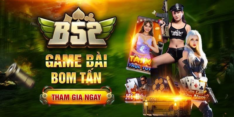 B52 Club có thiết kế đẹp mắt, ấn tượng cùng nội dung hiển thị rõ nét, đầy đủ